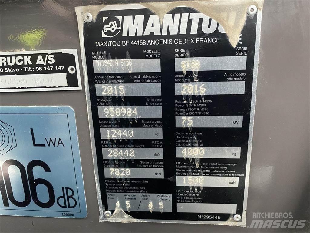 Manitou MT1840A 伸縮臂操作車