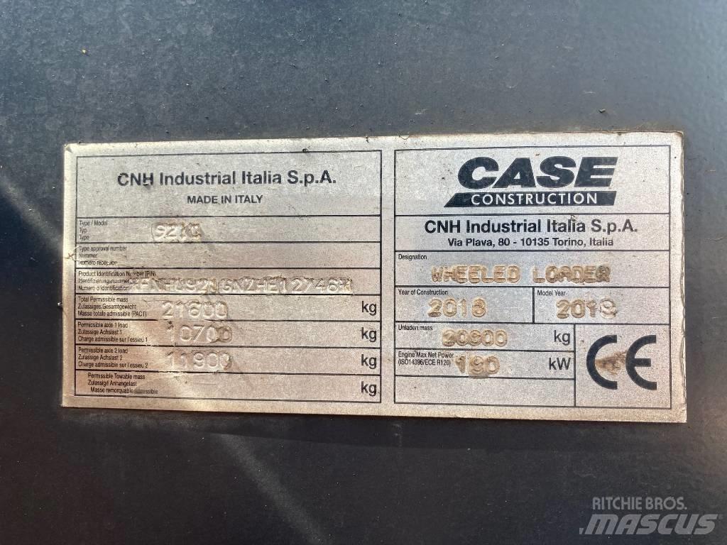 CASE 921G 輪胎式裝載機