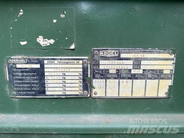 Kögel AK 18 運糧車