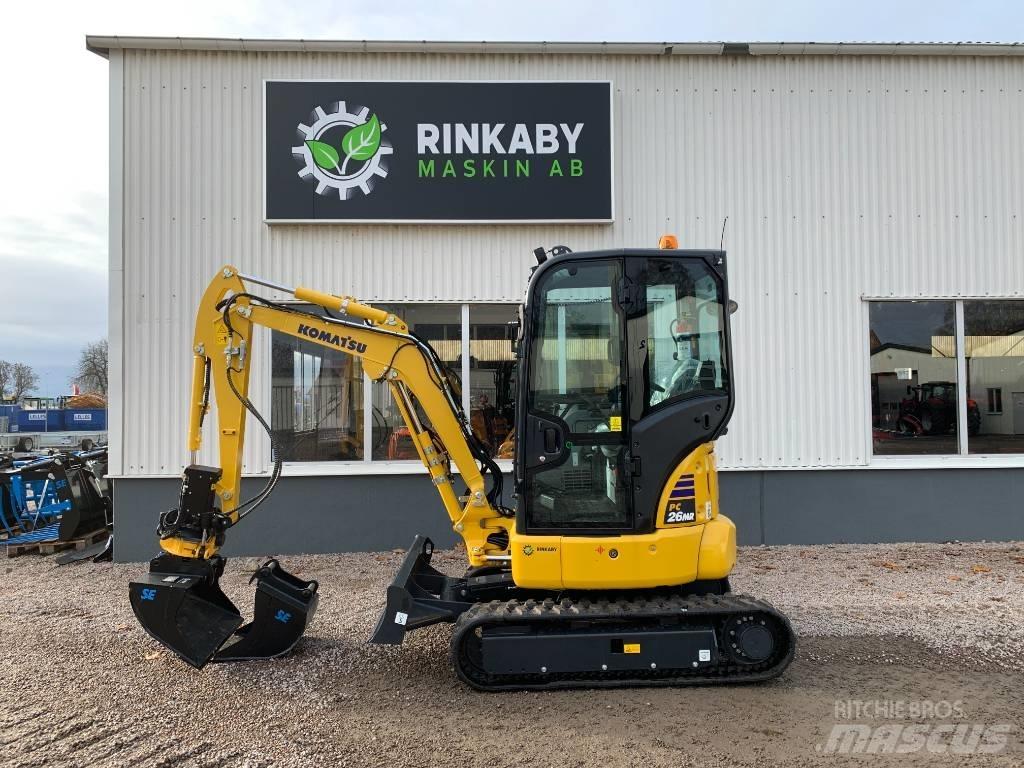 Komatsu PC26 MR-5 小型挖土機/掘鑿機<7t(小型挖掘機)