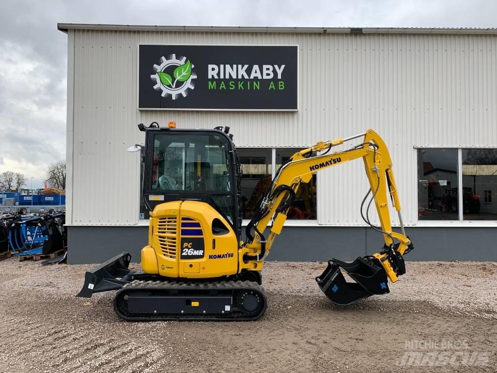 Komatsu PC26 MR-5 小型挖土機/掘鑿機<7t(小型挖掘機)
