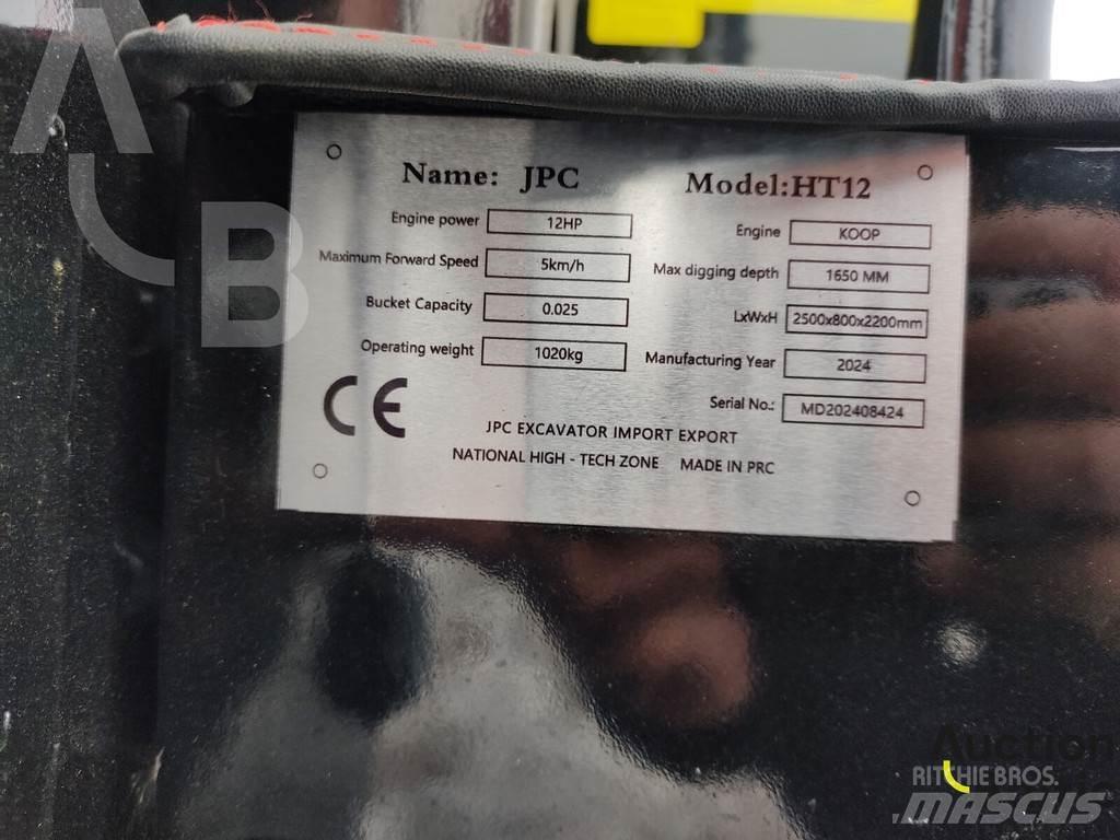 JPC HT12 小型挖土機/掘鑿機<7t(小型挖掘機)