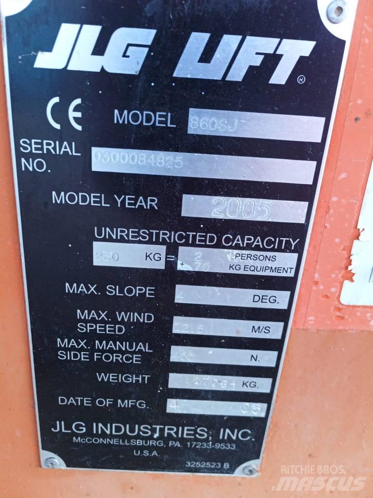 JLG 860 SJ 伸縮臂高空作業車
