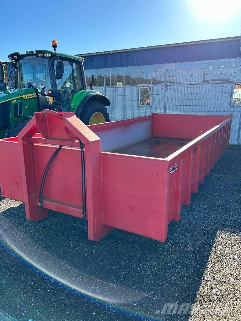 Bigab 242 SCHAKTFLAK 貨櫃框架拖車