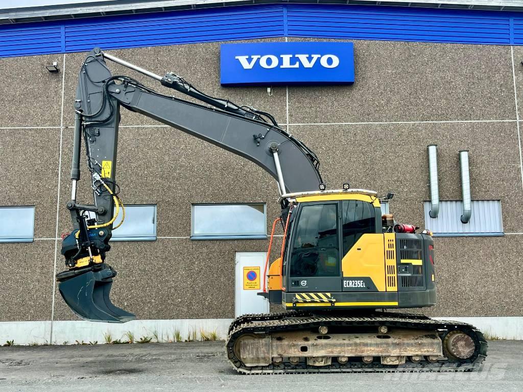 Volvo ECR 235 E 履帶式 挖土機/掘鑿機/挖掘機