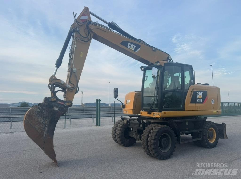 CAT M 318 F 旋轉式挖土機/掘鑿機/挖掘機