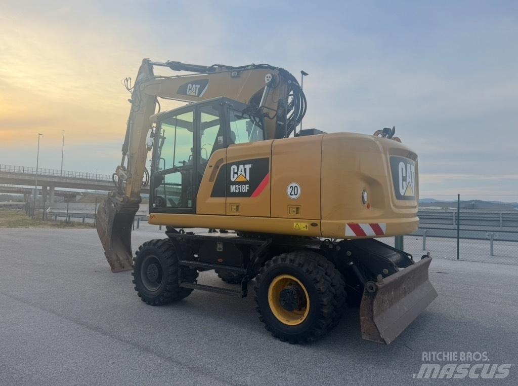 CAT M 318 F 旋轉式挖土機/掘鑿機/挖掘機