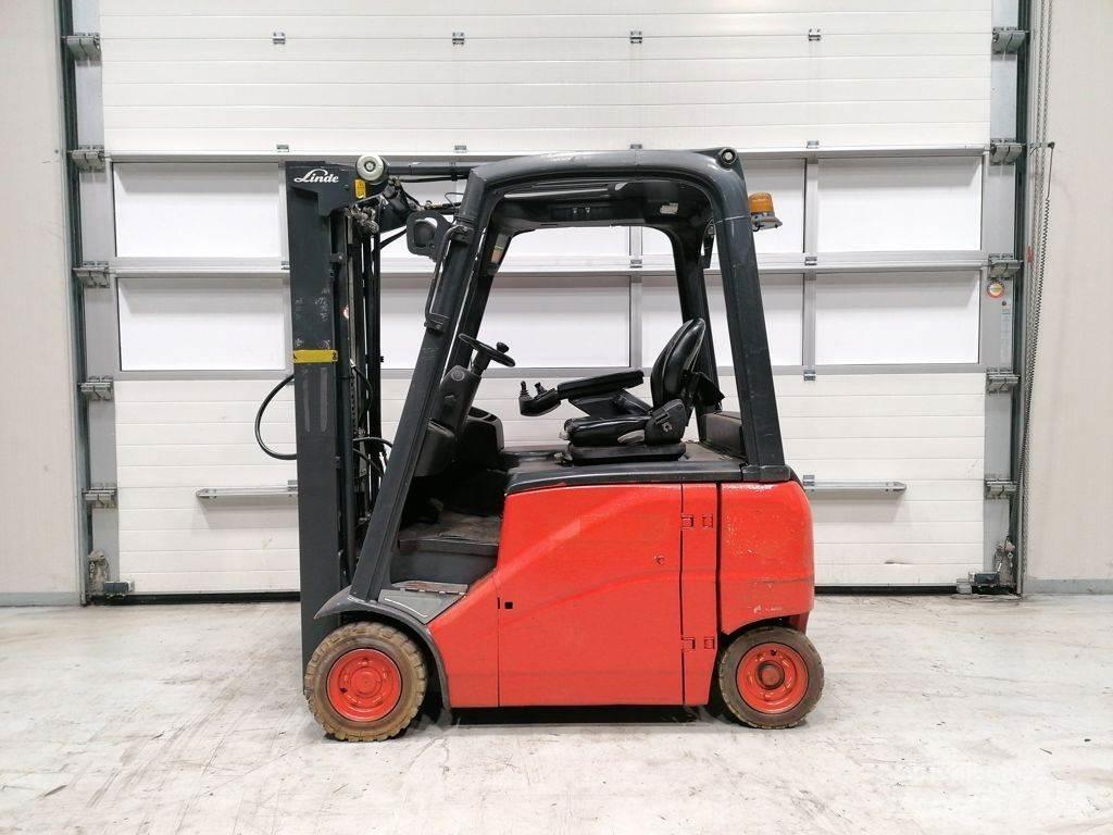 Linde E16PH-01 電動堆高機