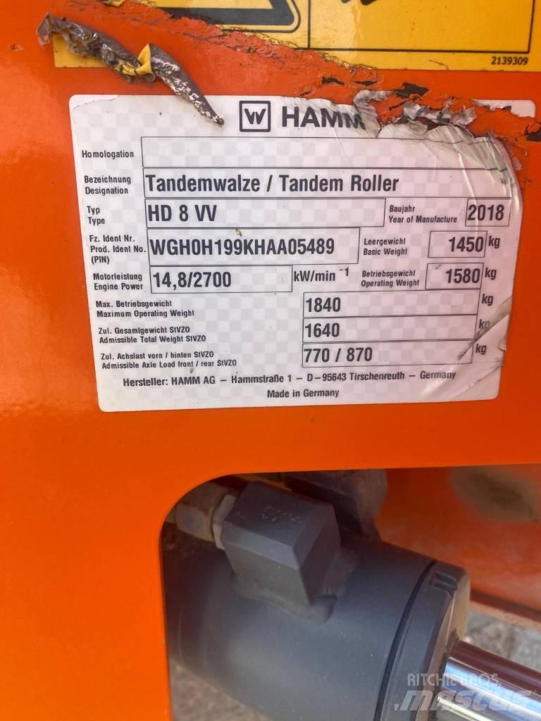 Hamm HD8VV 雙輪滾壓機