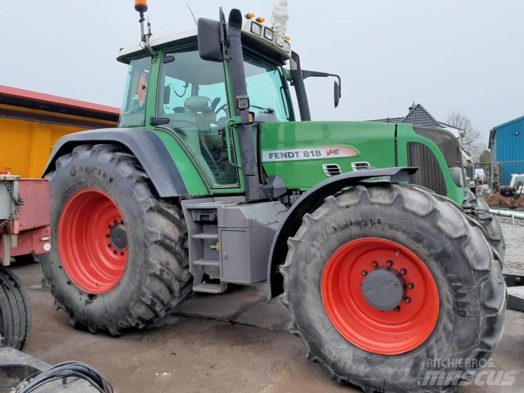 Fendt 818 Vario TMS 曳引機