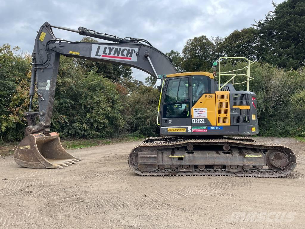 Volvo ECR 355 EL 履帶式 挖土機/掘鑿機/挖掘機