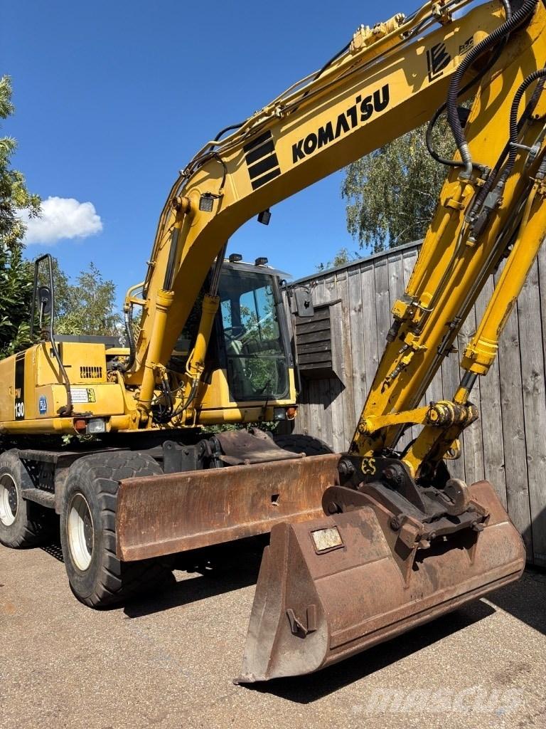 Komatsu PW 130-7K 旋轉式挖土機/掘鑿機/挖掘機