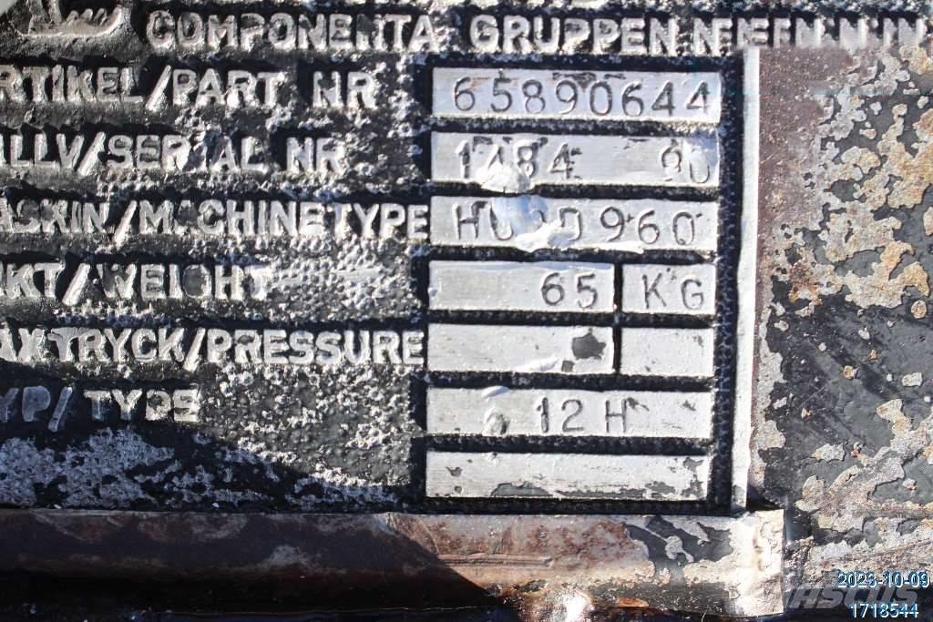 Huddig 960 底盤和懸架