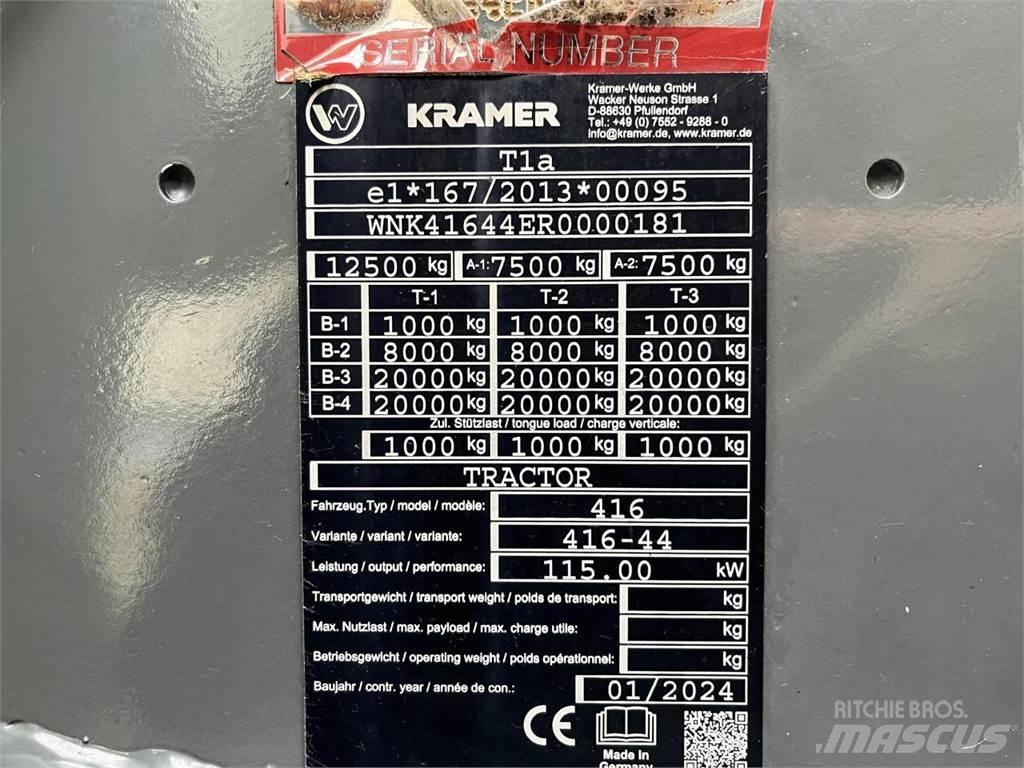 Kramer KT557 農業用伸縮臂裝載機