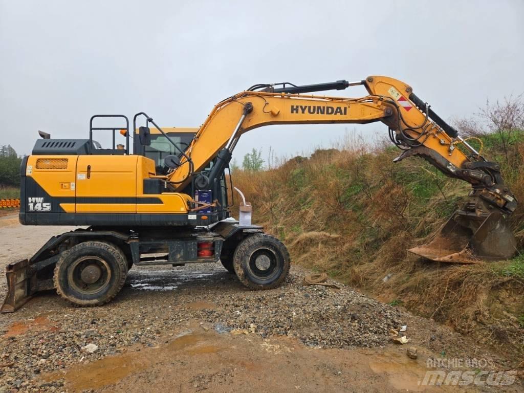 Hyundai HW 145 旋轉式挖土機/掘鑿機/挖掘機