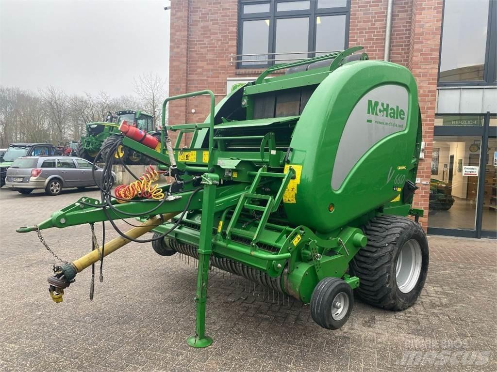 McHale V660P 圓型牧草打包機