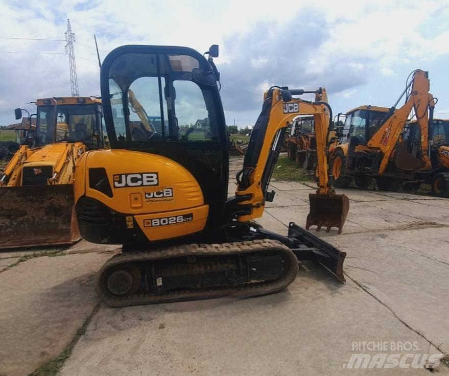 JCB 8026 CTS 小型挖土機/掘鑿機<7t(小型挖掘機)