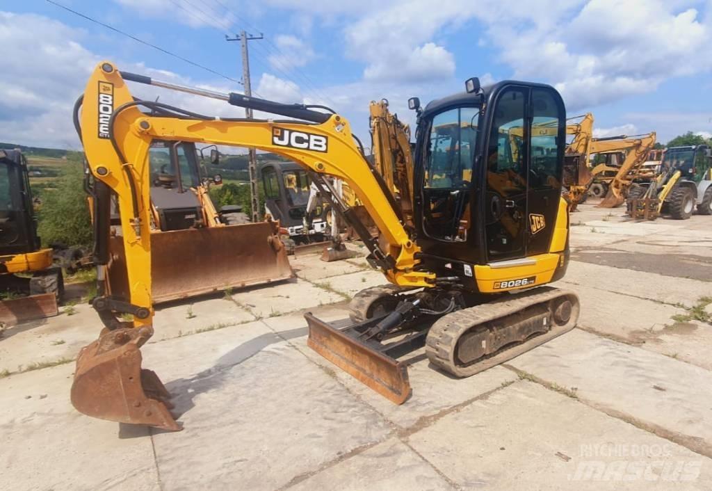 JCB 8026 CTS 小型挖土機/掘鑿機<7t(小型挖掘機)