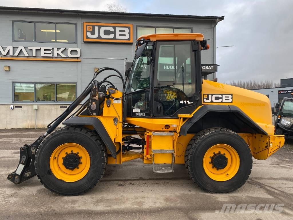 JCB 411 HT T4i 輪胎式裝載機