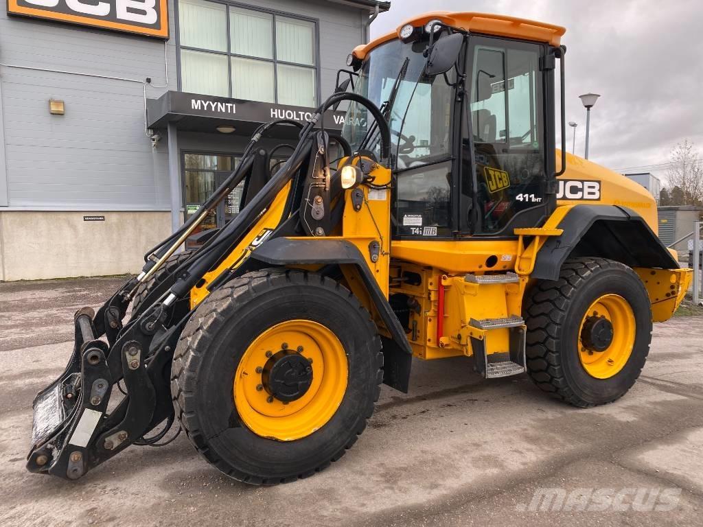 JCB 411 HT T4i 輪胎式裝載機