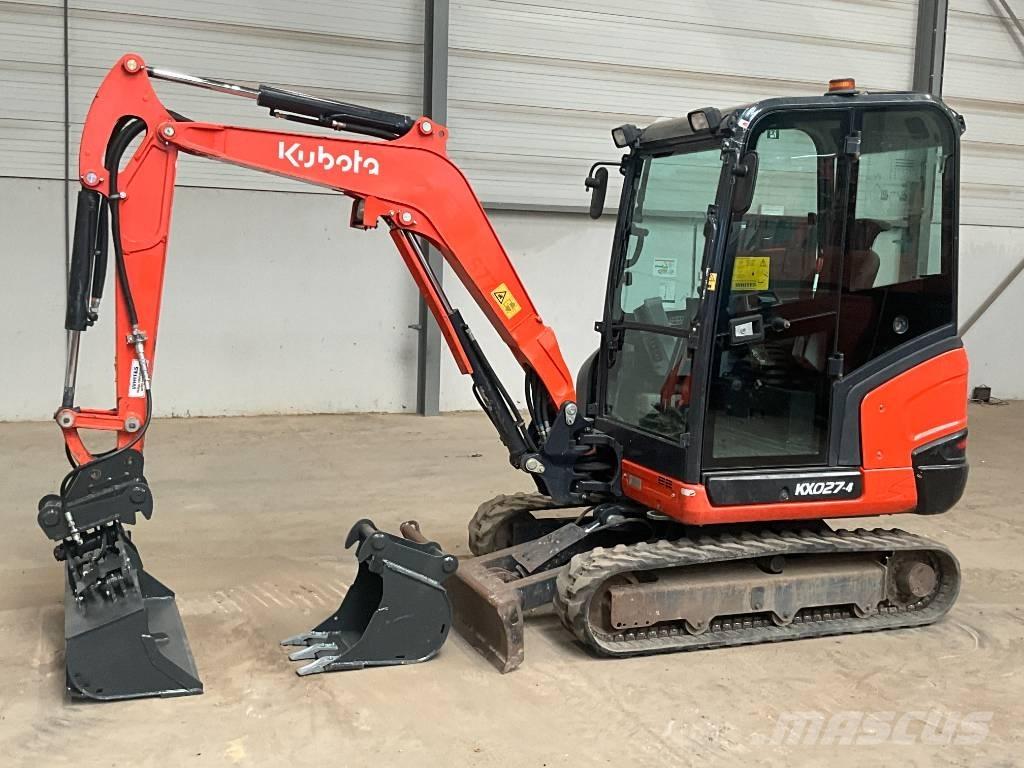 Kubota KX 027-4 小型挖土機/掘鑿機<7t(小型挖掘機)