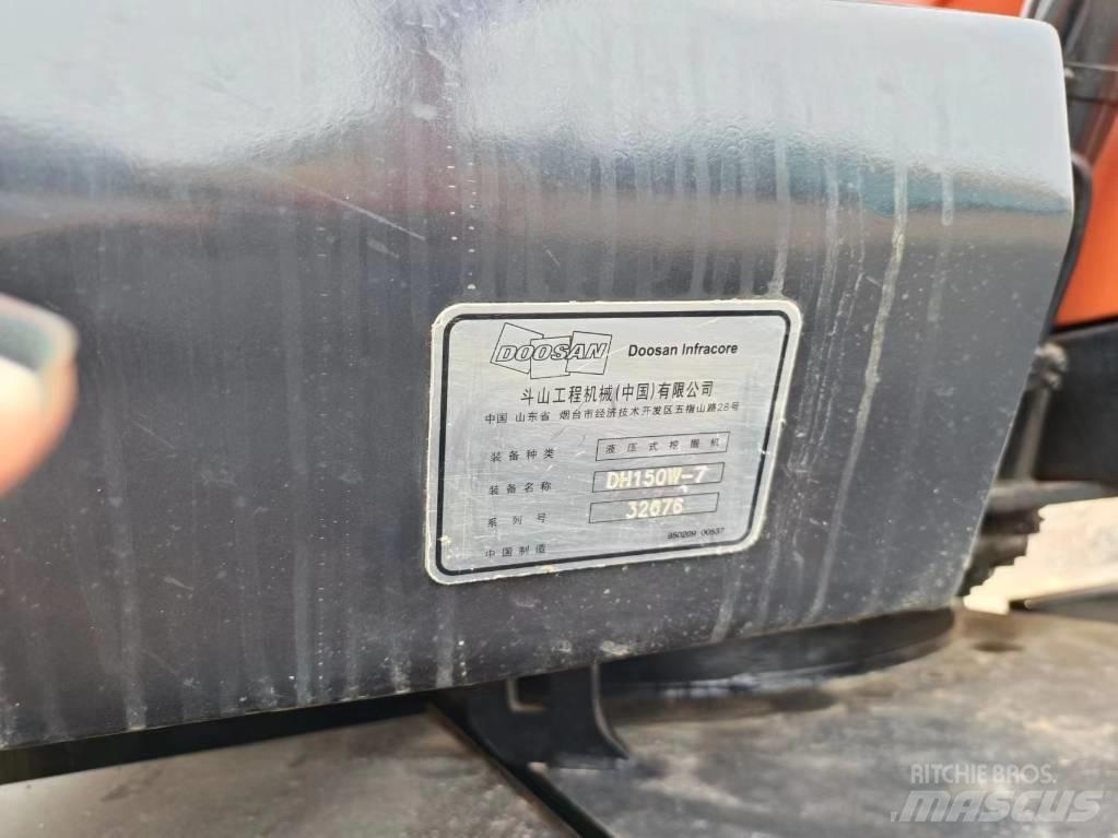 Doosan 150 W 旋轉式挖土機/掘鑿機/挖掘機