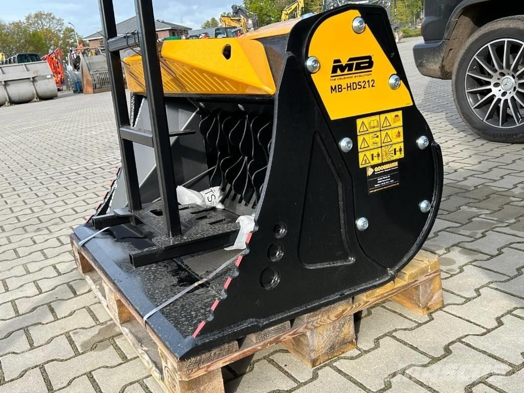 MB Crusher HDS 212 其他組件