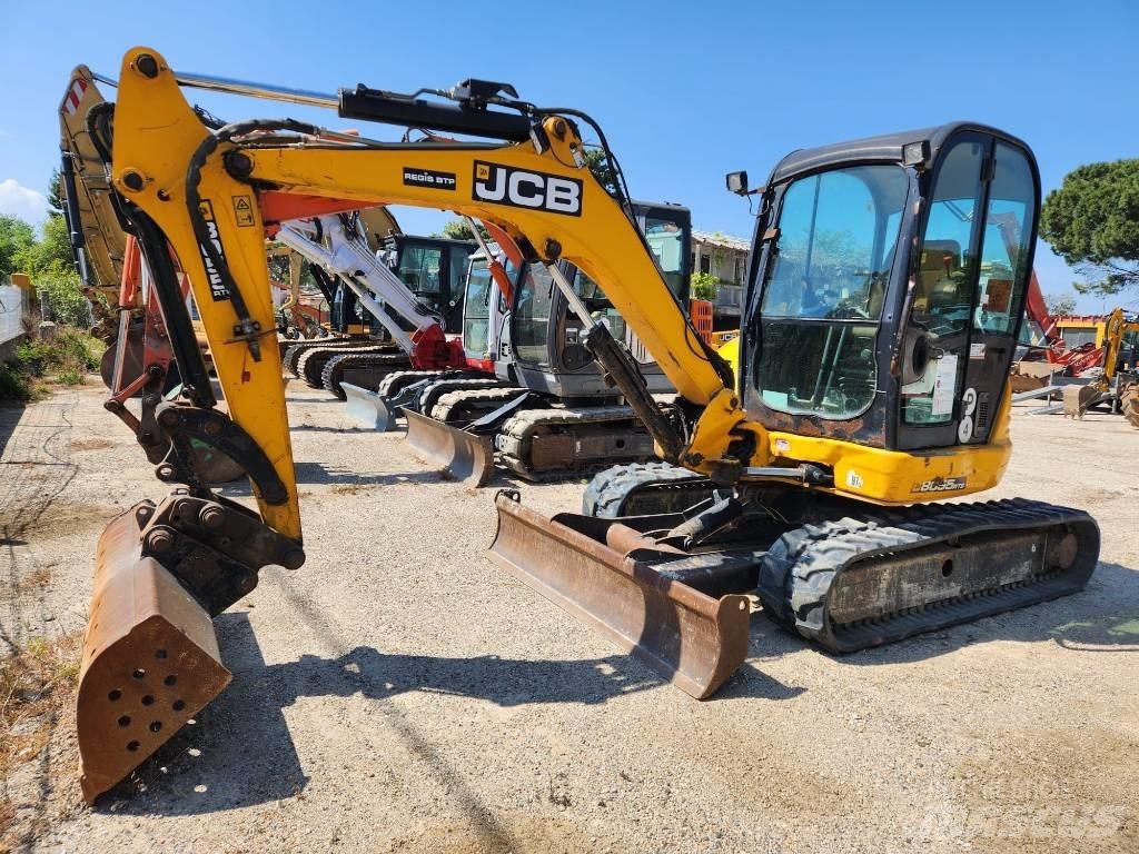 JCB 8055 RTS 小型挖土機/掘鑿機<7t(小型挖掘機)