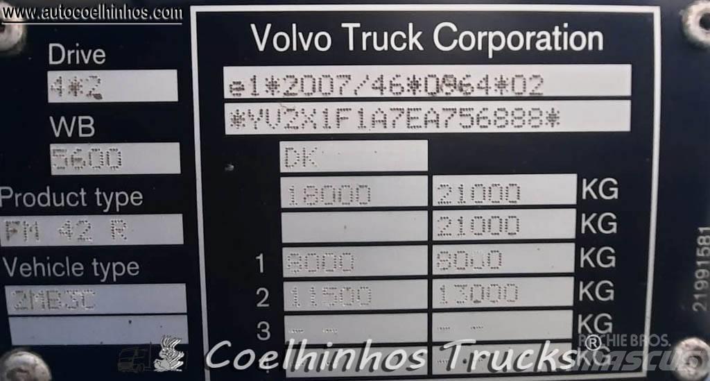 Volvo FM 410 篷布卡車
