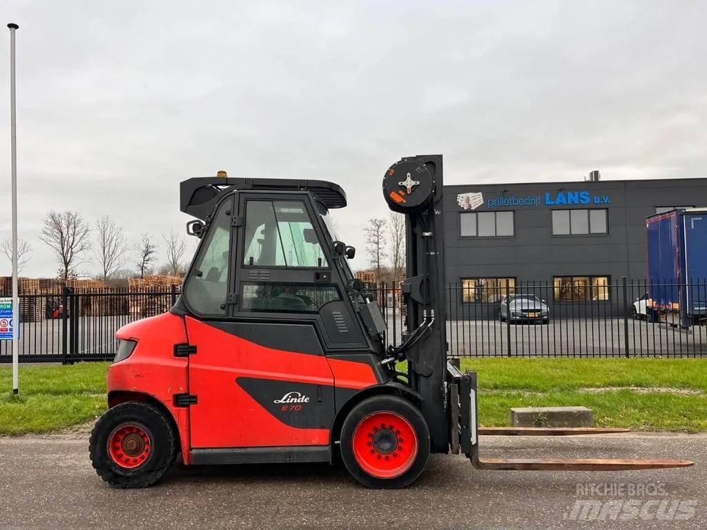 Linde E70-01 電動堆高機
