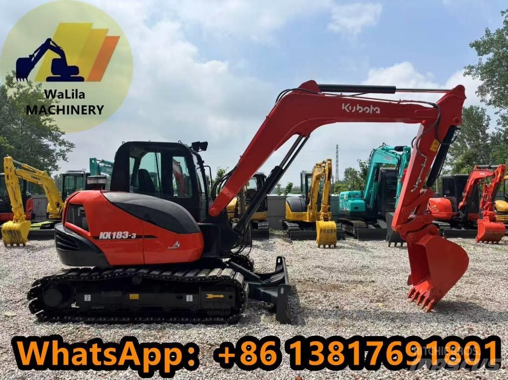 Kubota KX 183-3 小型挖土機/掘鑿機<7t(小型挖掘機)