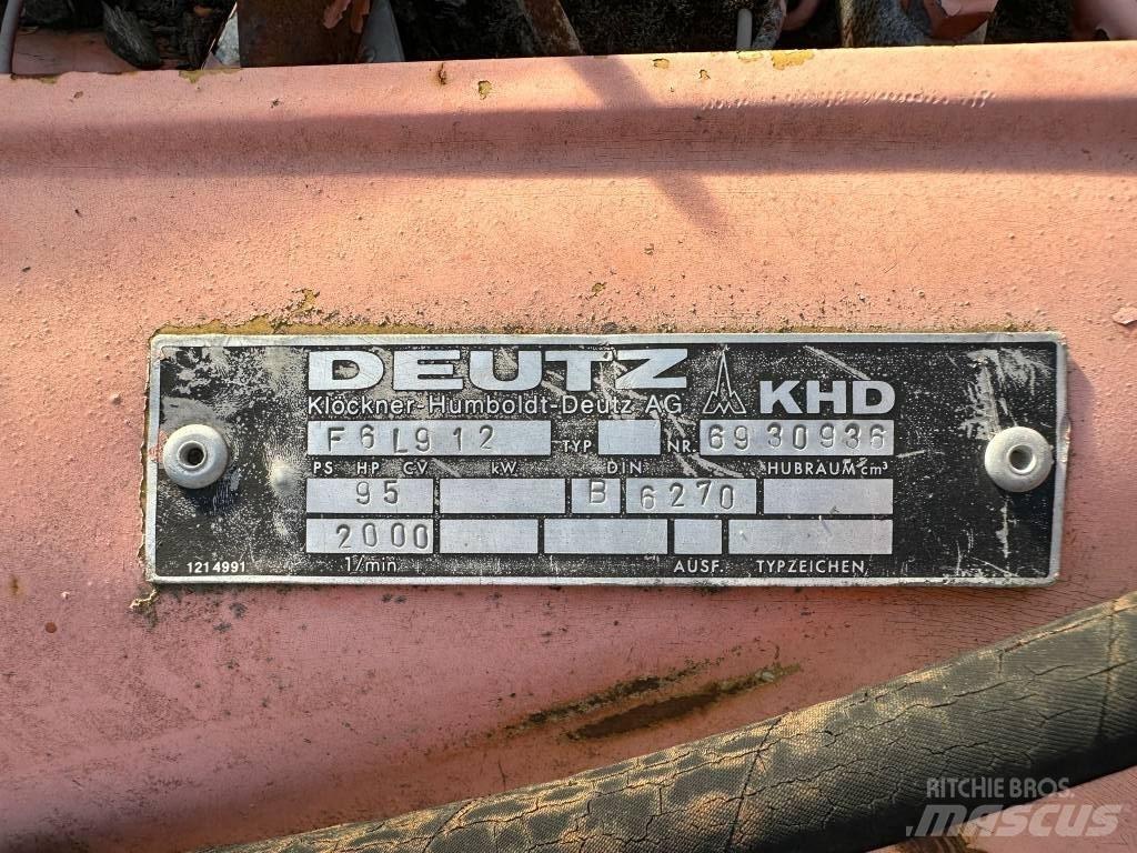Deutz F6L912 ENGINE 引擎/發動機
