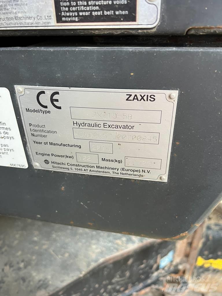 Hitachi ZX210LC 履帶式 挖土機/掘鑿機/挖掘機