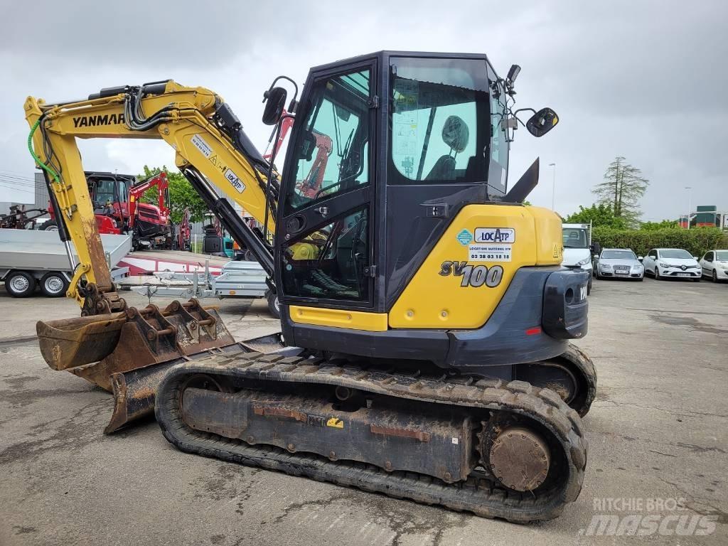 Yanmar SV100-2PB 中型挖土機/掘鑿機/挖掘機 7t-12t