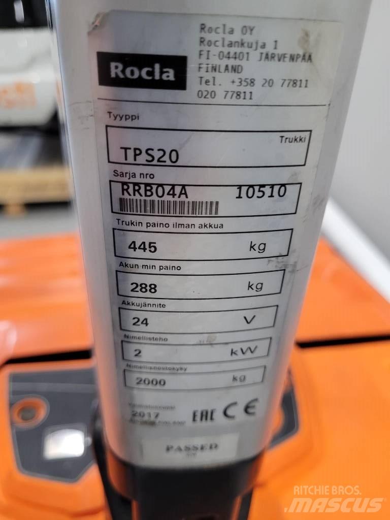 Rocla TPS20 平台型低架升降機