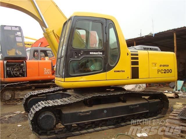 Komatsu PC 200 履帶式 挖土機/掘鑿機/挖掘機