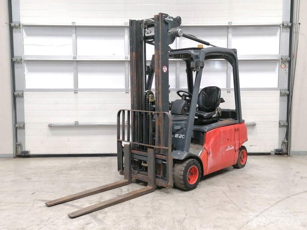 Linde E20PL-01 電動堆高機