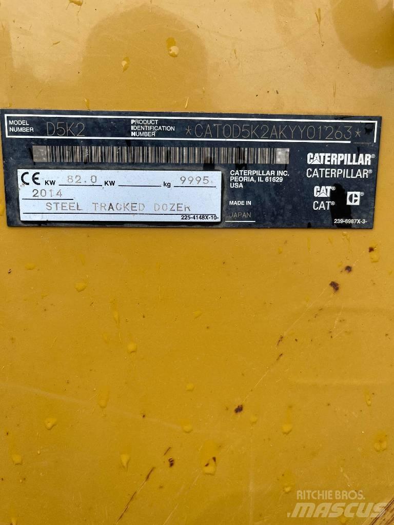 CAT D 5 K 2 LGP 履帶推土機