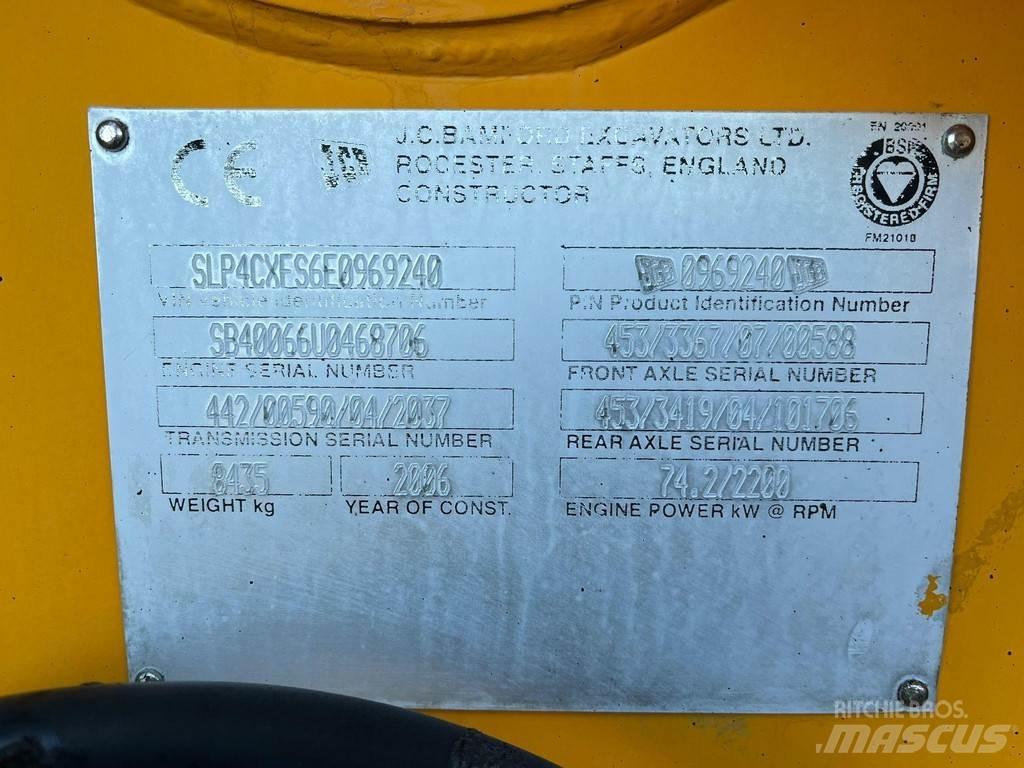 JCB 4 CX 4x4 反鏟裝載機