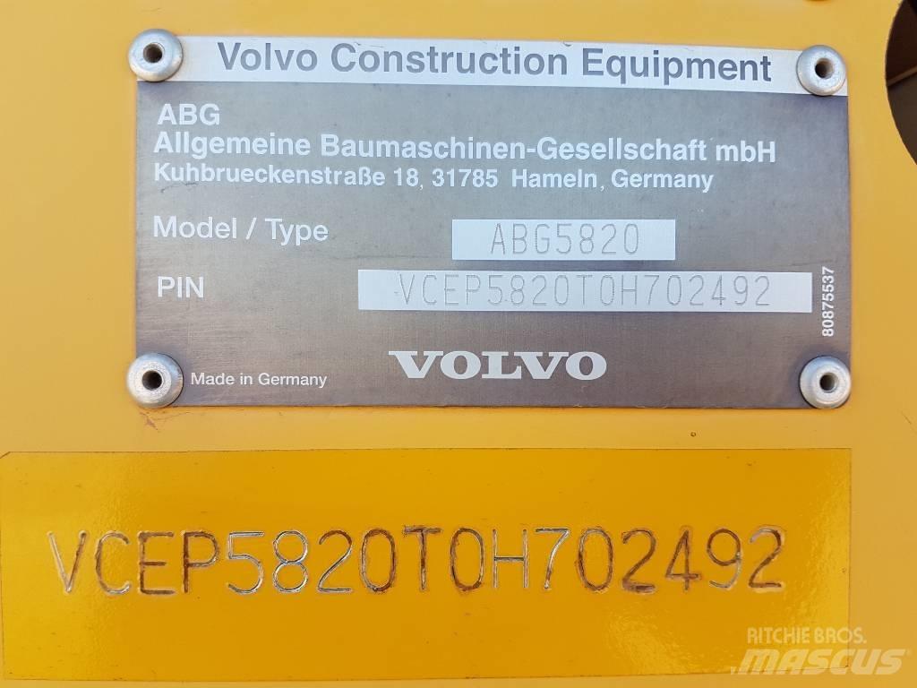 Volvo ABG852 瀝青攤舖機/鋪路機