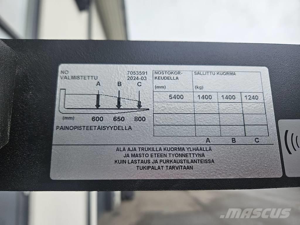 Toyota RRE 140 HE 前伸式堆高機(叉車)