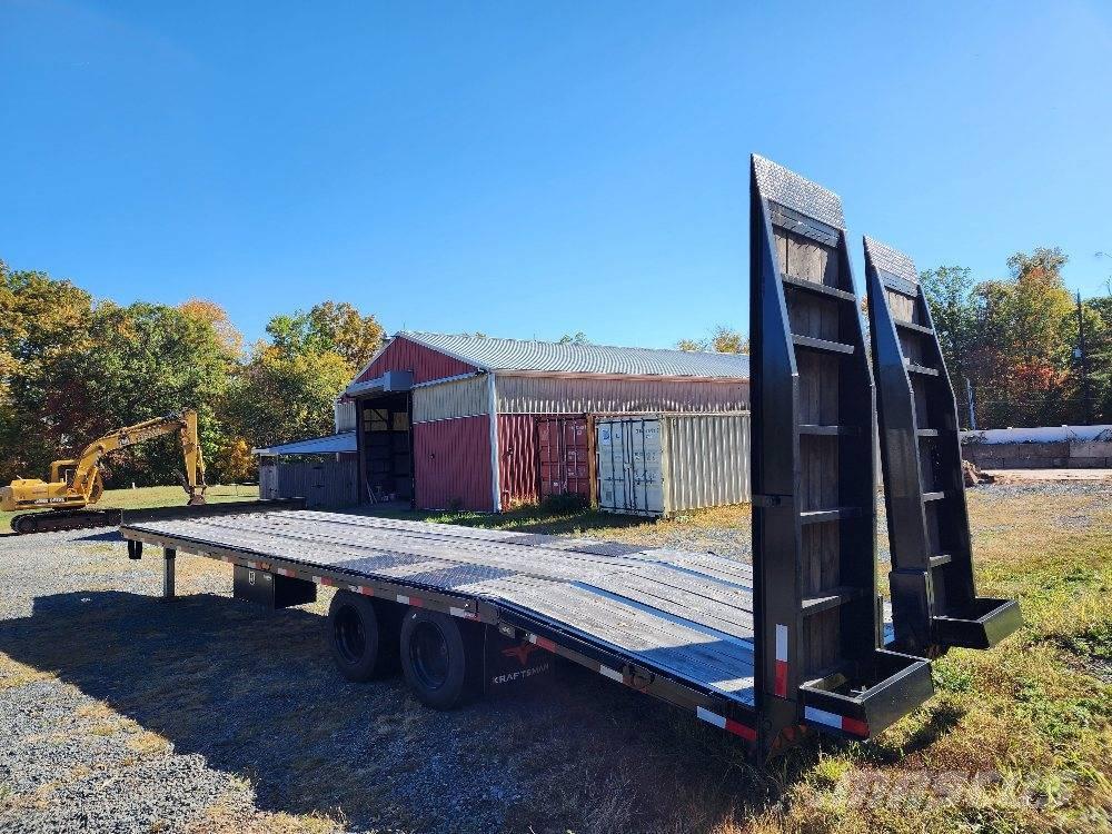 Kraftsman 12 TON 平板式/側卸式拖車