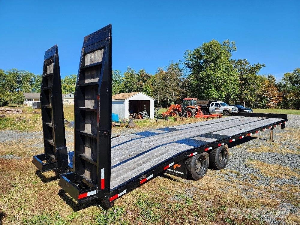 Kraftsman 12 TON 平板式/側卸式拖車