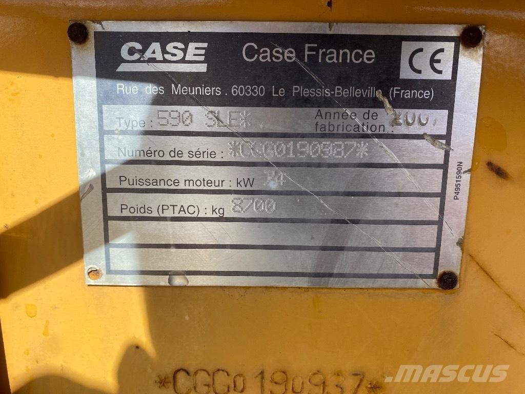 CASE 590 SLE 反鏟裝載機