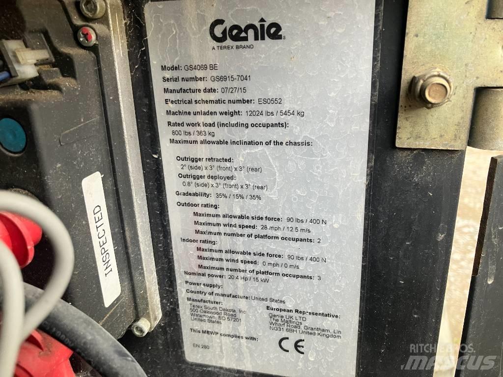 Genie GS 4069 BE 剪式升降機