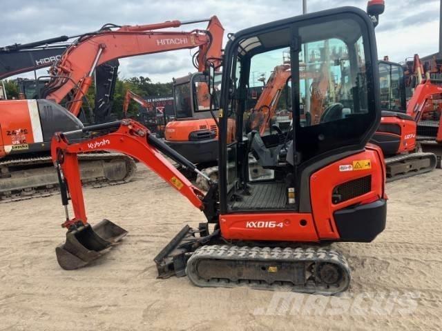 Kubota KX 016-4 小型挖土機/掘鑿機<7t(小型挖掘機)