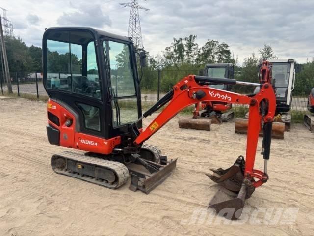 Kubota KX 016-4 小型挖土機/掘鑿機<7t(小型挖掘機)