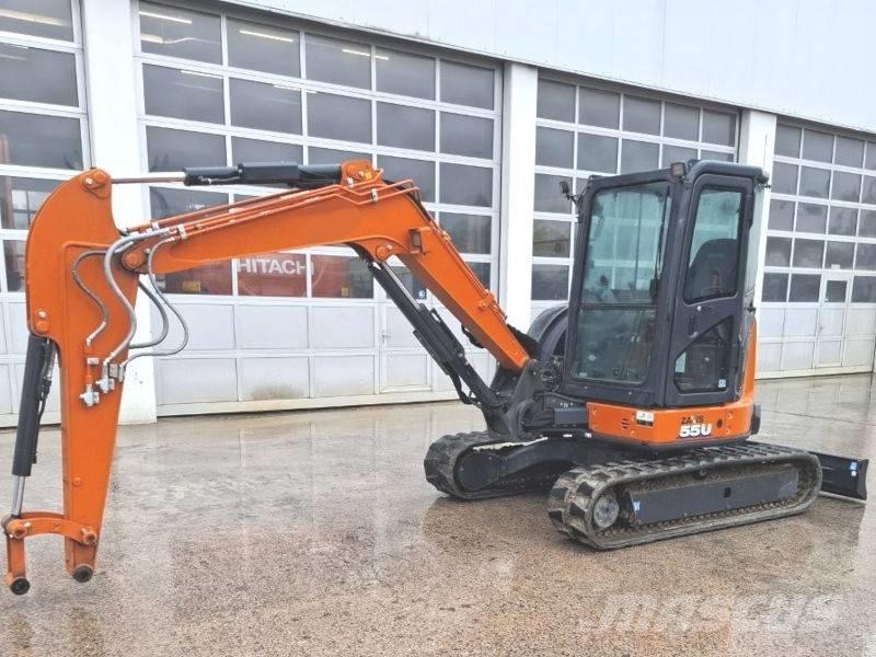 Hitachi ZX 55 U-6 小型挖土機/掘鑿機<7t(小型挖掘機)