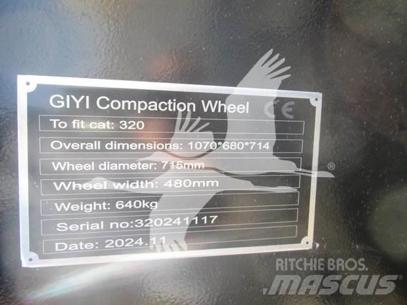  GIYI CAT 320 輪胎、車輪和輪圈