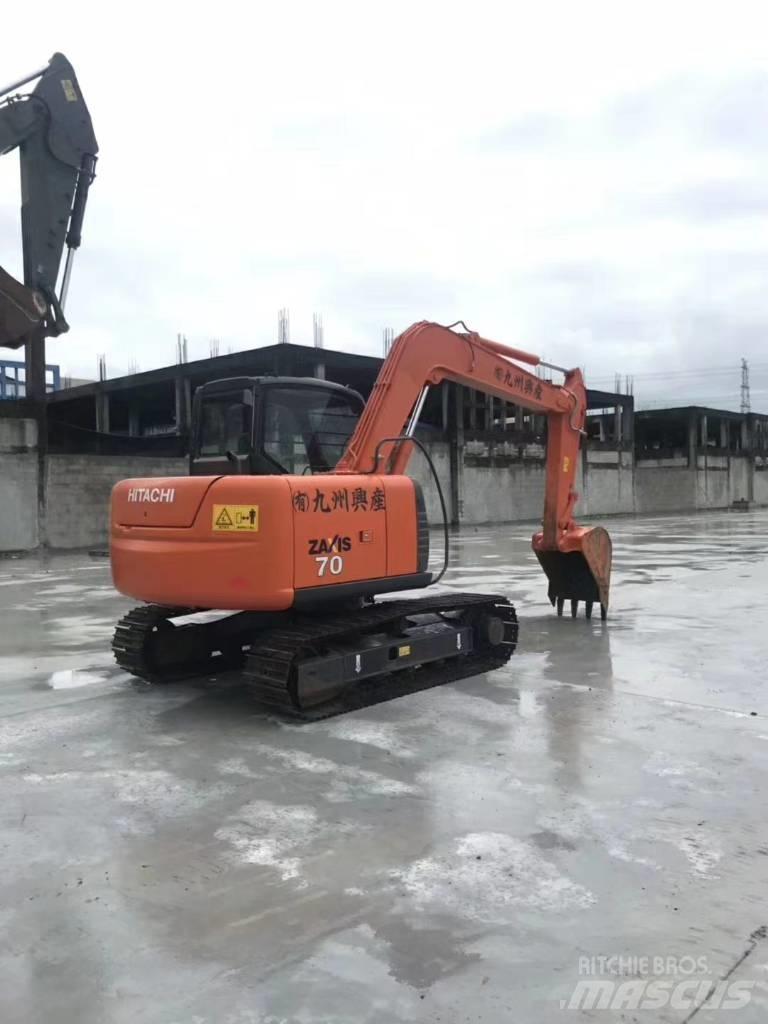 Hitachi ZX 70 小型挖土機/掘鑿機<7t(小型挖掘機)